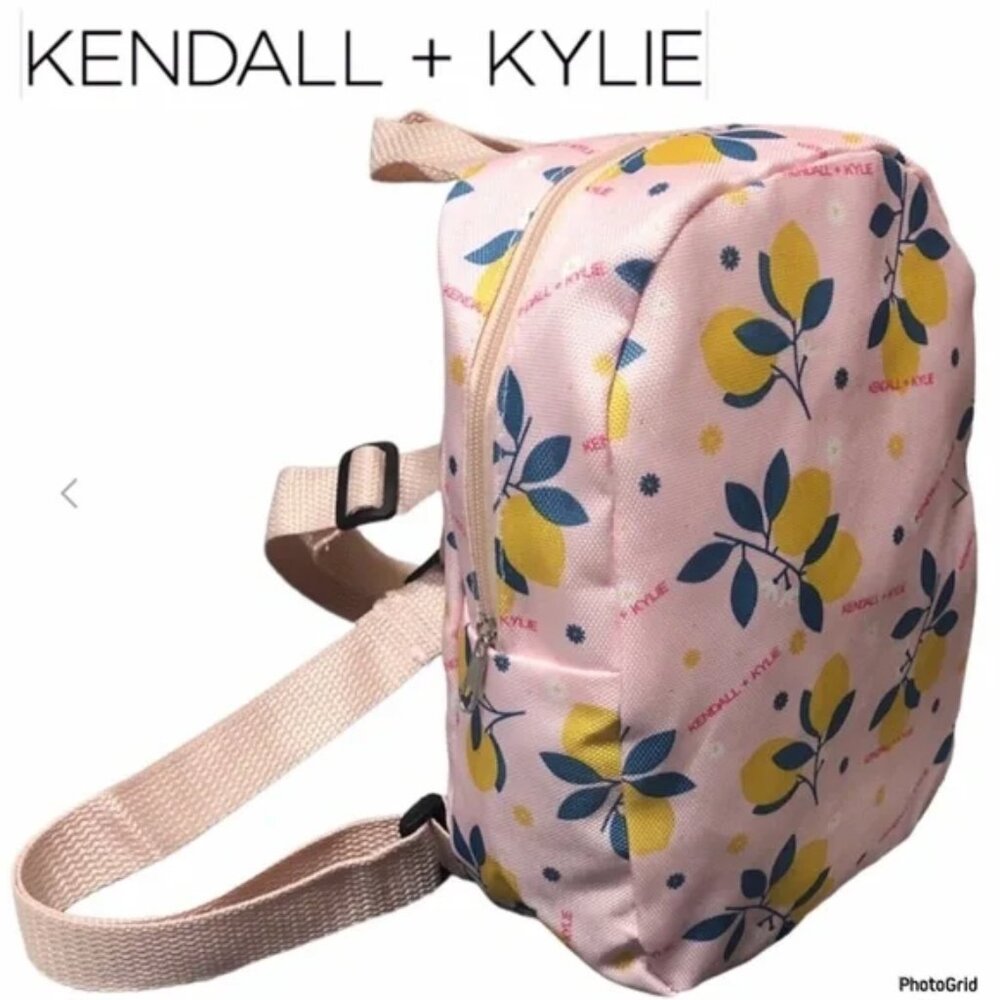 Womens Kendall And Kylie Mini Lemons Bucket Backpack (FREE With $50 Purchase)